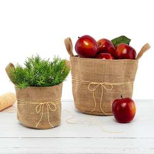 Petits paniers en toile de jute pour la cuisine - Product Image 1