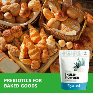 Inulina de Agave de Alta Calidad de Marca Privada Como sustituto natural del azúcar, la fibra prebiótica dietética ayuda a regular la salud intestinal - Product Image 3