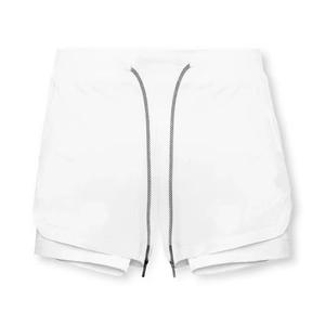 Wholesale OEM Service Athletic Workout Running <b>Shorts</b> Quick Dry Fitness Gym Inner <b>Pocket</b> High Street Style Solid Basketball - Product Image 2