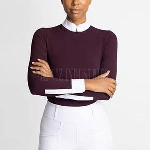 Alta calidad 2024 último diseño camisa de equitación de gran tamaño personalizado impreso camisa de equitación para la venta - Product Image 1