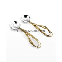 Ensemble de couverts en métal de qualité supérieure pour une expérience culinaire luxueuse, avec un design ergonomique et une acier inoxydable résistant à la rouille