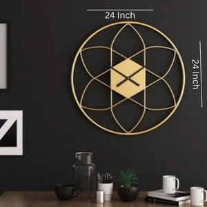 <b>Antique</b> Design Metal Analog Wall <b>Clock</b> With Customized Color and Size for Home Decor and Living Area - Product Image 2