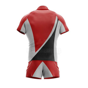 Conjunto de uniformes de sarga de aparejos sublimados de rugby americano estirable de calidad superior 2024/25 - Product Image 2