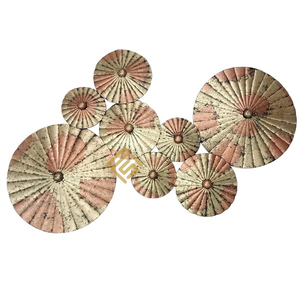 Haute qualité Antique grand métal mur Art décor maison décorative mur couleur Pastel décoratif tenture murale vente chaude 2025 - Product Image 2