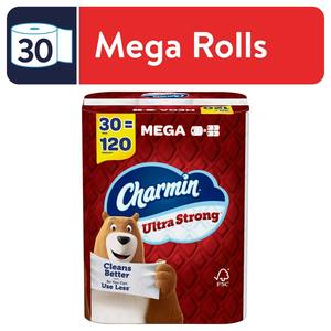 Pour Charmin Ultra-Strong Toilet Paper Jumbo Roll 242 Feuilles souples et jetables par rouleau 30 pièces - Product Image 3