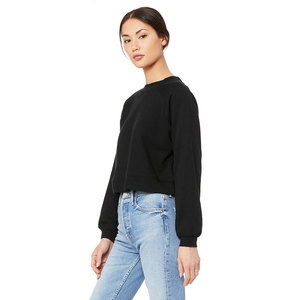 BELLA + CANVAS Women's Raglan Pullover Fleece Sweatshirt WOMEN'S RAGLAN Letter Print Loose PULLOVER FLEECE Sweatshirt & Hoodie - Product Image 1