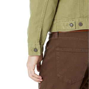 Veste en jean pour homme, de haute qualité, décontractée, coupe ajustée, vêtements de plein air, poches décontractées, streetwear, manches longues, respirante, veste d'hiver - Product Image 3