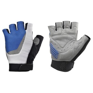 Gants de cyclisme mi-doigts pour hommes de haute qualité, avec logo personnalisé sublimé, en cuir souple, pour sports d'hiver en extérieur - Product Image 5
