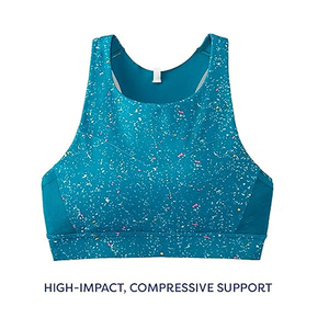 Sujetador deportivo sencillo con cuello Halter, ropa de entrenamiento de talla grande, ropa de entrenamiento de gimnasio, sujetador de entrenamiento de Fitness de tela de poliéster y nailon - Product Image 4