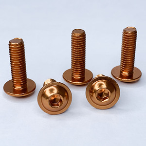 Tornillos de cabeza hueca de botón de brida hexagonal de alta calidad, chapados en zinc niquelado para aplicaciones automotrices ISO 7380,2 de Vietnam - Product Image 1