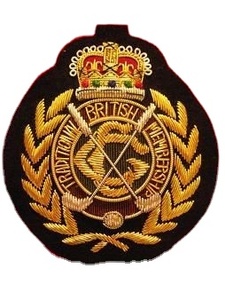 Insignias de lingotes bordadas por encargo de alta calidad, hechas a mano en tela, uniformes, Blazers, nuevo estilo, decoración de logotipo de servicio OEM - Product Image 4