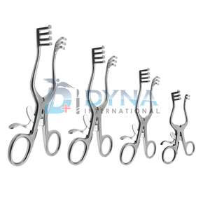 Weitlaner Écarteurs 4 pièces de haute qualité 4.5 "5.5" 6.5 "7 \" Chirurgical Blunt 3x4 Prongs Made Stainless Steel Durable Metal Tools - Product Image 1