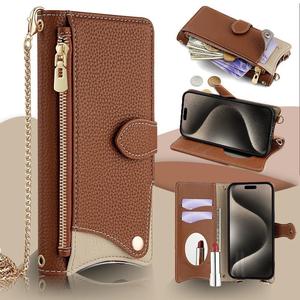 เคสฝาพับหนัง PU ป้องกันการกระแทกมีขาตั้งระบบแม่เหล็กสำหรับ iPhone และ Galaxy สำหรับ Pixel - Product Image 1