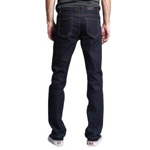 Pantalones vaqueros informales ligeros, transpirables y sueltos para hombre con diseño elegante de pies cónicos, pantalones vaqueros elásticos de pierna recta ajustados - Product Image 3