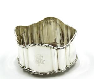 Brûleur d'encens en métal argenté de Sheffield, style anglais traditionnel, emblème de la famille royale, pour toutes les saisons, hôtels, restaurants, utilisation sur table - Product Image 1