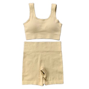Ensemble de yoga pour femmes, haut de sport élégant, vêtements de sport décontractés pour femmes, vêtements d'entraînement, yoga, prix bas, vente en gros - Product Image 2