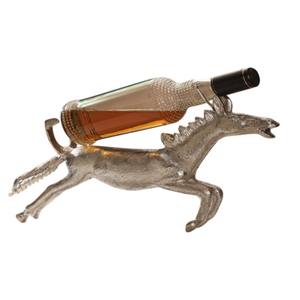 Porte-bouteille de vin en aluminium argenté moderne, tête de cerf unique, support de vin de table décoratif pour la décoration de la maison, cadeaux - Product Image 5