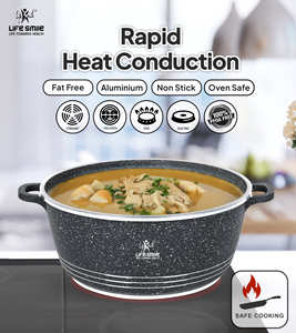 Juego de Utensilios de Cocina Antiadherentes de Granito de 8 Piezas con Diseño Clásico Ultra Premium y Revestimiento Multicapa - Product Image 4