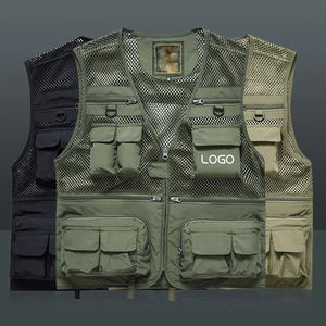 Hot TrendyTectical Gilet Couleur Unie Plaine En Cuir Véritable Gilet Personnalisé Décontracté Sans Manches Bouffant Gilets Hommes Plus La Taille Gilets - Product Image 2