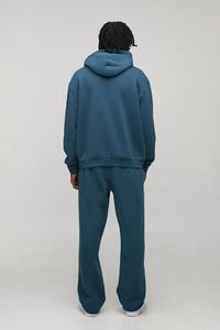 Conjunto de Sudadera con Capucha y Pantalones Deportivos para Hombre |   Chándal Ecológico de Algodón 100% de Peso Pesado |   Logotipo Personalizado OEM, Gran Venta - Product Image 5