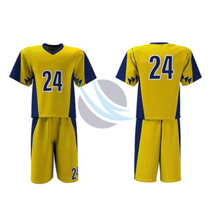 Uniformes de Lacrosse con ajuste personalizado, 100% poliéster, tela de malla sublimada, camisetas y pantalones cortos transpirables para equipos, técnicas impresas - Product Image 6