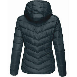 Blouson d'hiver matelassé en coton de haute qualité pour femmes, imperméable, col à capuche, taille plus disponible, toutes les couleurs, doublure en nylon et laine - Product Image 2