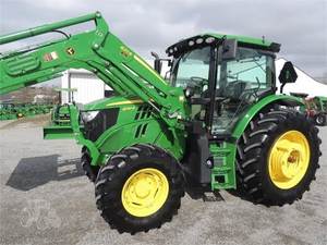 Tracteurs John Deere 6130R d'occasion avec chargeur à vendre - Product Image 4
