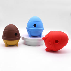 Jouets pour chiens en silicone durables, écologiques, résistants aux morsures, pour la distribution de nourriture, vente en gros - Product Image 1