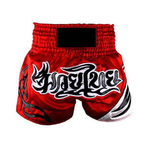 Pantalones Cortos de Muay Thai y MMA para Hombre, Diseño con Logotipos Personalizados, Transpirables, Ligeros, Ecológicos - Product Image 1
