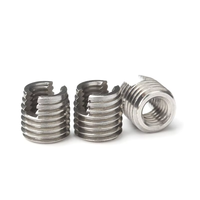 303 Stainless Steel Passivated Slotted Self-Tapping Threaded Inserts for Thread Reinforcement and Repair