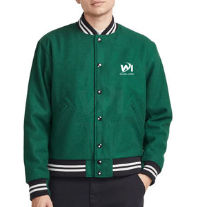Chaqueta Letterman para hombre, transpirable, fabricada en Pakistán, resistente, para invierno, en oferta. - Product Image 2