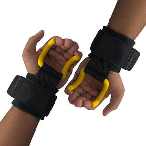 Sangles de musculation personnalisées en gros avec logo, poignées de gym pour la musculation, les soulevés de terre, les tractions, l'entraînement de force - Product Image 2