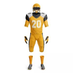 Uniformes de Fútbol Americano para Adultos de Alta Calidad GFA para Entrenamiento, Manga Corta, 100% Poliéster, Color y Logotipo Personalizables - Product Image 5