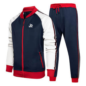 ชุดวอร์มผู้ชายชุดกีฬาผ้าโพลีเอสเตอร์ออกแบบโลโก้ได้ตามต้องการชุดฝึกวิ่งชุดวิ่งสำหรับผู้ชายชุดวิ่งผลิตโดยผู้เชี่ยวชาญของ jinah - Product Image 2