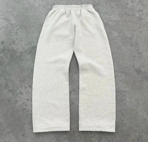 ชุดวอร์มผ้าคอตตอนออร์แกนิกชุดวอร์มโอเวอร์ไซส์ผ้าคอตตอนพิมพ์ลายเองชุดวอร์มใส่เล่นกีฬาฟิตเนส - Product Image 4