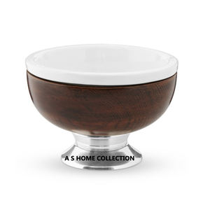 Cuencos para servir comida de Metal chapado en oro de fantástica calidad hechos a mano para decoración de Mesa para el hogar, hoteles y resorts para fiestas - Product Image 3