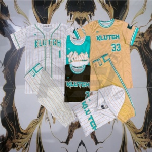 Unisex sport su misura maglia da Baseball unico Logo modello uniforme per gli uomini e le donne taglie forti tessuto a maglia - Product Image 2