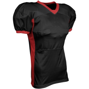 Venta al por mayor de camisetas de fútbol americano de secado rápido de malla de tela de poliéster OEM personalizado sublimado de impresión de alta calidad uniforme - Product Image 1