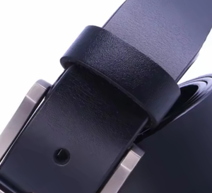 เข็มขัดหนังวัวแท้แบบหัวเข็มขัดแบบวินเทจคลาสสิก - Product Image 2