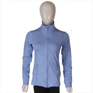 Chaquetas Deportivas Impermeables de Invierno para Mujer, de Secado Rápido, con Cuello Alto, Cierre Frontal con Logotipo y Bolsillos, Más Vendidas - Product Image 1