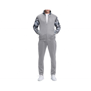 Chándal de Manga Larga con Cremallera para Hombre, Otoño, Transpirable, Ecológico, Alta Calidad, con Etiqueta Privada Personalizada, Precio Negociable, en Oferta - Product Image 1