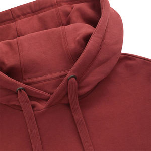 Sudaderas con capucha de alta calidad 350 Gsm para hombre, jersey de Color granate, sudaderas con capucha de invierno cálidas de peso pesado de talla grande con servicio OEM - Product Image 4