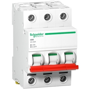 Interruttore Sezionatore SCHNEIDER ELECTRIC A9S66363 ISW-3P-63 A-415 V - Product Image 1