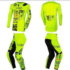 2025 Kit de Motocross de course à séchage rapide ensemble de conception de course de vélo vêtements de sport tout-terrain de moto pour les Techniques imprimées d'été - Product Image 1