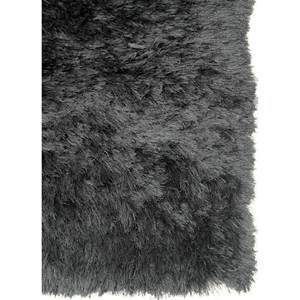 Alfombra de Poliéster Gris Negro con Diseño 3D, Felpa, Rectangular, con Parches de Color Sólido para el Hogar, Dormitorio, Sala de Estar - Product Image 3