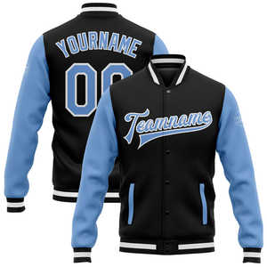 Vente en gros 2024 vestes de baseball universitaire en cuir pour hommes vierges patch brodé veste grande taille pour hommes respirant personnalisé - Product Image 1