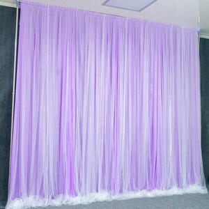 ผ้าม่านและม่านแขวนสำหรับฉากหลังแต่งงานสวยงามฟรีบริการถ่ายภาพ - Product Image 1