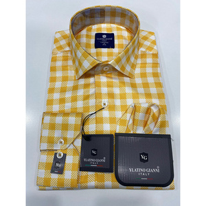 Chemise en popeline 100% coton pour homme, coupe ajustée respirante, col montant, fabriquée en Turquie, haute qualité, sans manches, classique - Product Image 6