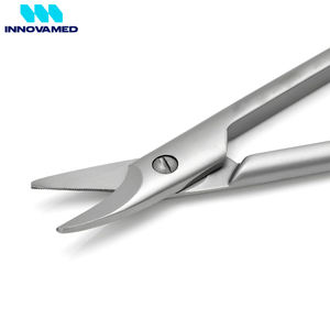 Ciseaux à ongles ronds à long manche en acier inoxydable, robustes et tranchants, outil de podologie durable - Product Image 4