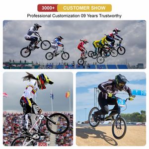 Nouveau maillot de course BMX personnalisé de qualité supérieure Équipement de course de montagne sublimé personnalisé Équipement de course BMX vente en gros directement en usine - Product Image 6